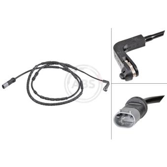 Contact d'avertissement, usure des plaquettes de frein A.B.S.