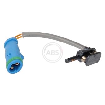 Contact d'avertissement, usure des plaquettes de frein A.B.S.