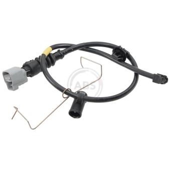 Contact d'avertissement, usure des plaquettes de frein A.B.S.