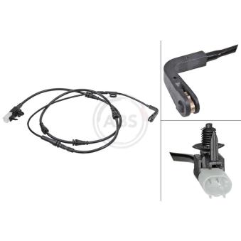 Contact d'avertissement, usure des plaquettes de frein A.B.S.