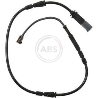 Contact d'avertissement, usure des plaquettes de frein A.B.S.