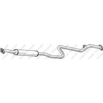 Silencieux central BOSAL 287-399