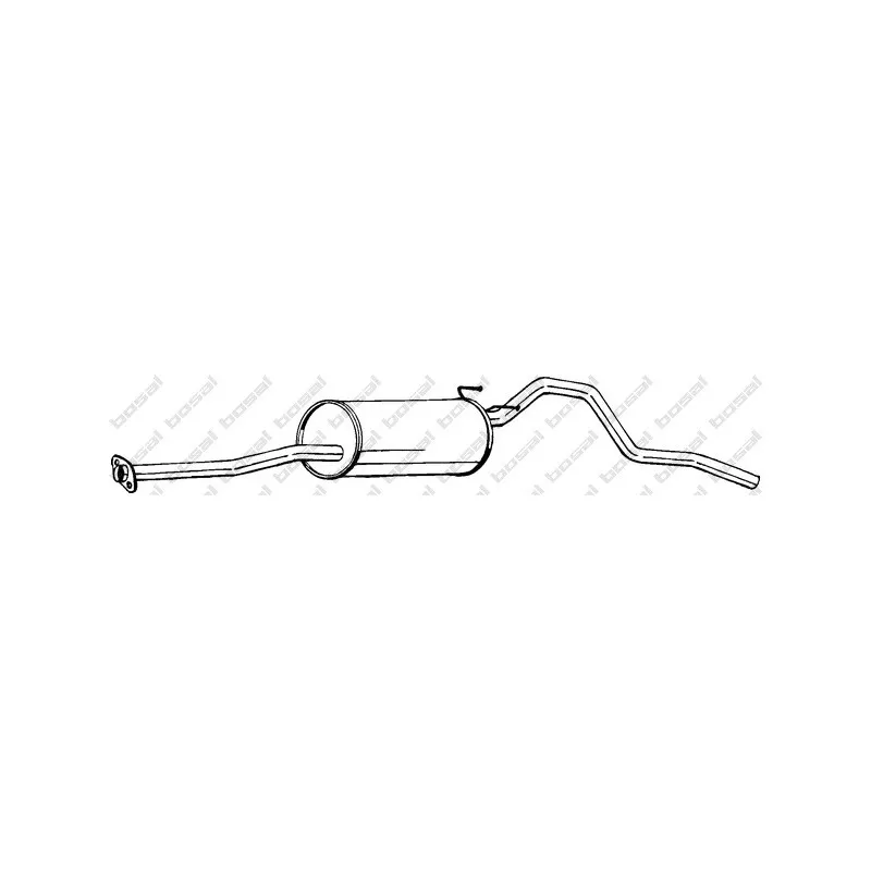 Silencieux arrière BOSAL 287-405