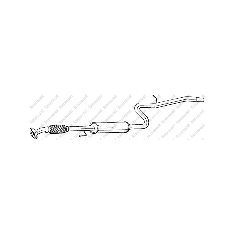 Silencieux central BOSAL 287-419