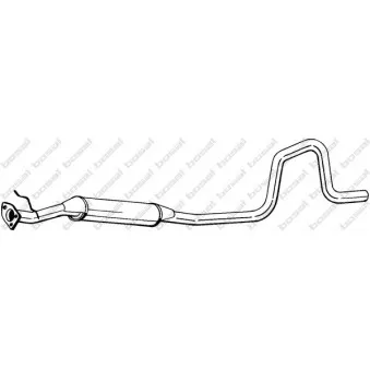 Silencieux central BOSAL