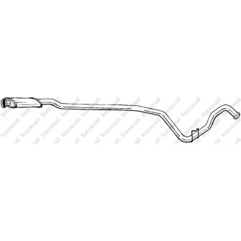 Silencieux central BOSAL 287-509