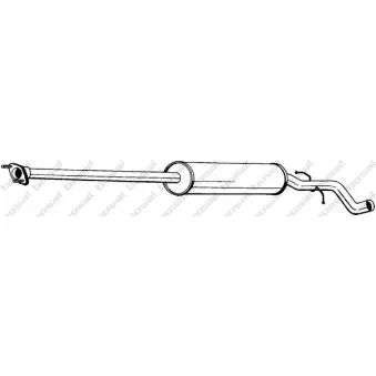 Silencieux central BOSAL