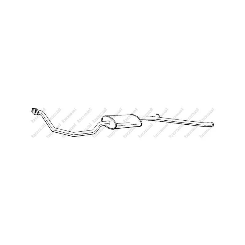Silencieux central BOSAL 287-813