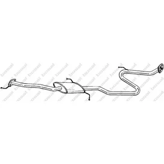 Silencieux central BOSAL