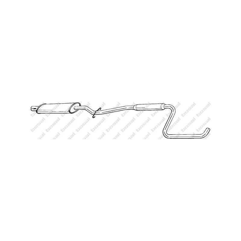 Silencieux central BOSAL 288-009