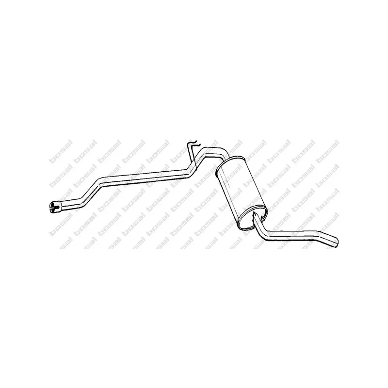 Silencieux arrière BOSAL 288-067