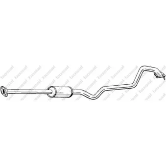 Silencieux central BOSAL 288-073