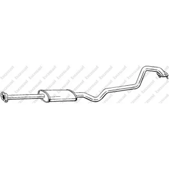 Silencieux central BOSAL 288-093
