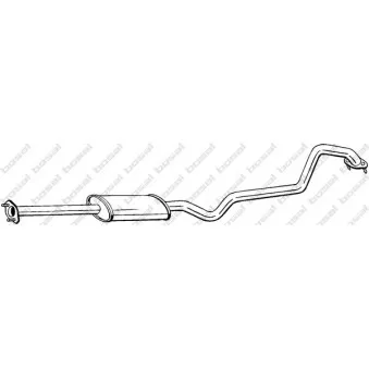 Silencieux central BOSAL