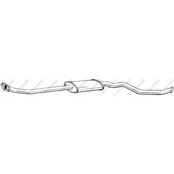 Silencieux central BOSAL