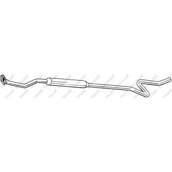Silencieux central BOSAL 288-137