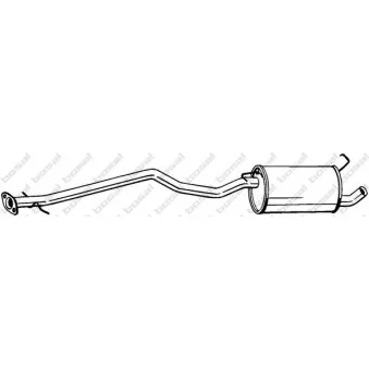 Silencieux central BOSAL 288-147