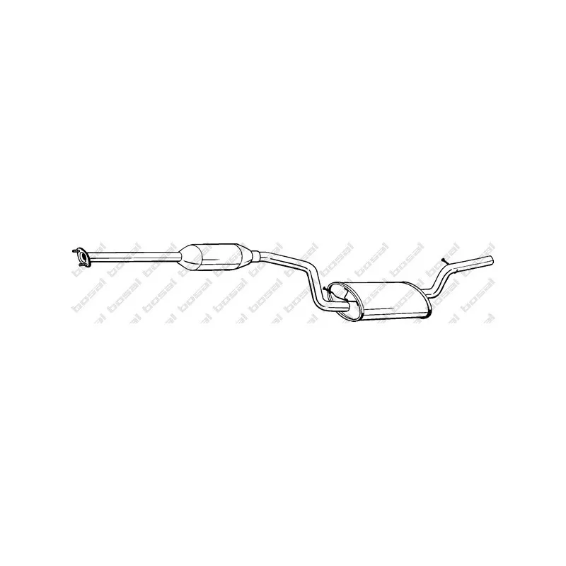 Silencieux central BOSAL 288-203