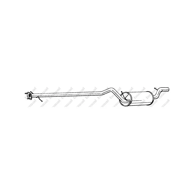 Silencieux central BOSAL 288-279