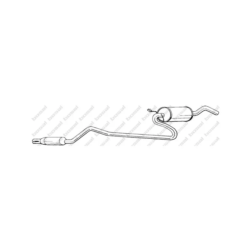 Silencieux central BOSAL 288-773