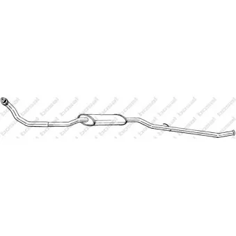 Silencieux avant BOSAL