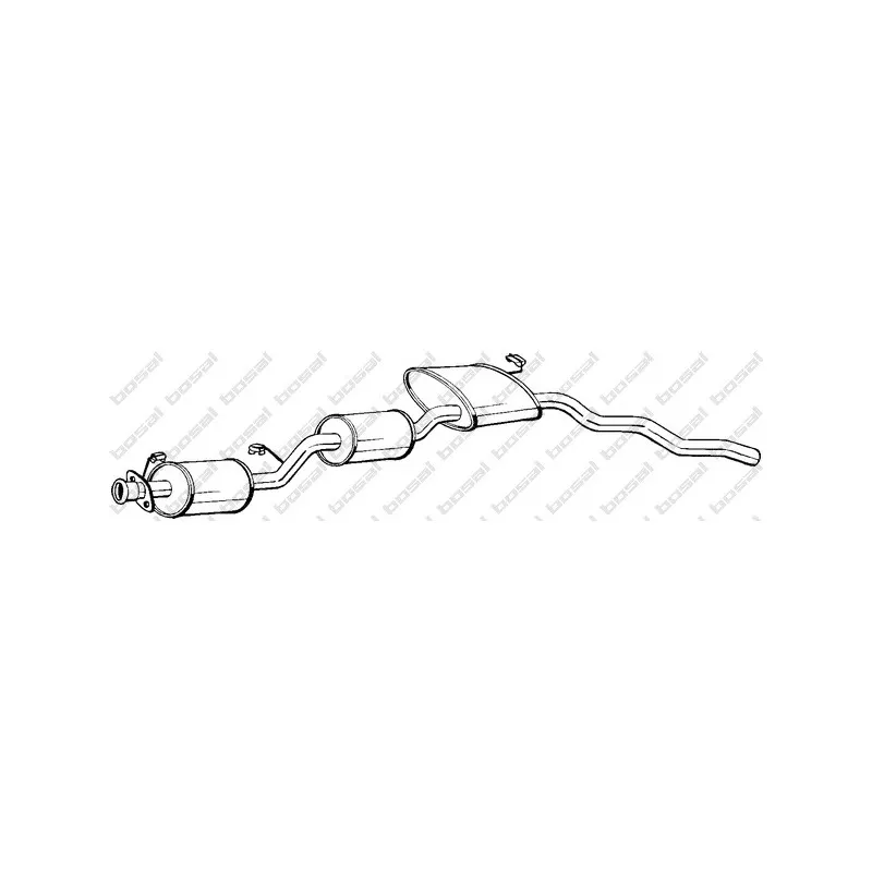 Silencieux central BOSAL 288-929