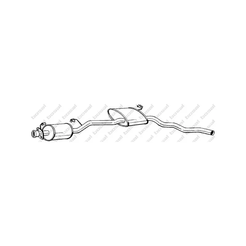 Silencieux central BOSAL 288-931