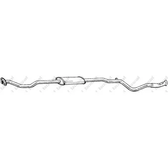 Silencieux central BOSAL 289-003