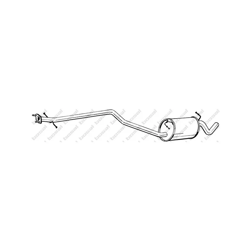 Silencieux central BOSAL 289-035