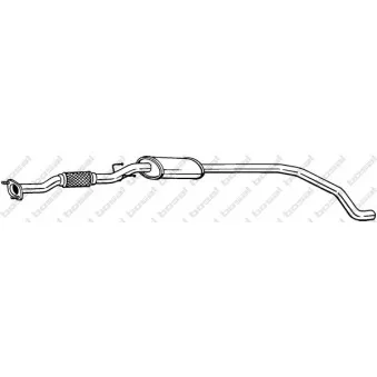 Silencieux central BOSAL 289-037