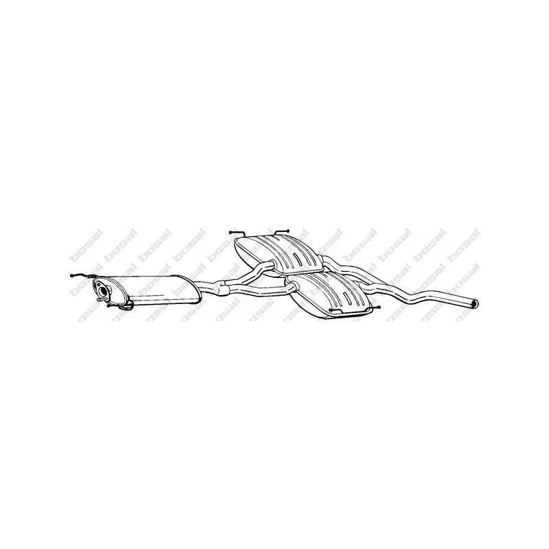 Silencieux central BOSAL 289-209