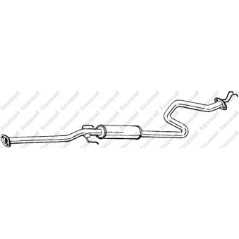 Silencieux central BOSAL 289-213