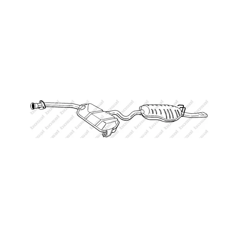 Silencieux arrière BOSAL 289-221