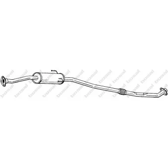 Silencieux central BOSAL