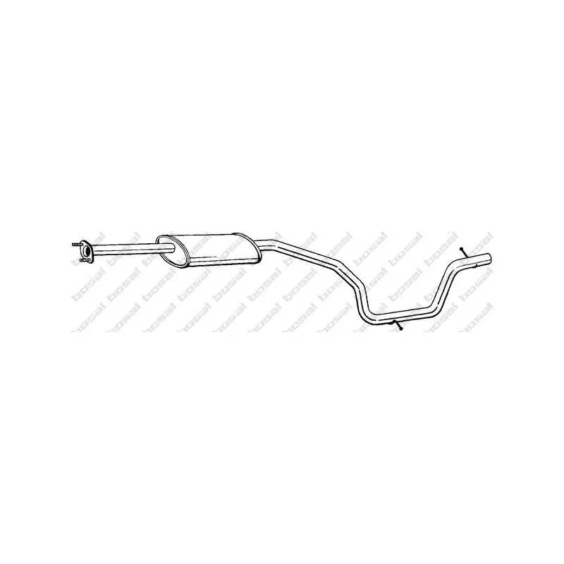 Silencieux central BOSAL 289-449