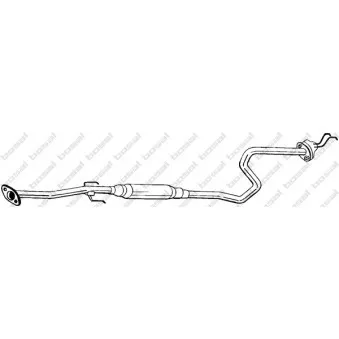 Silencieux central BOSAL 289-465