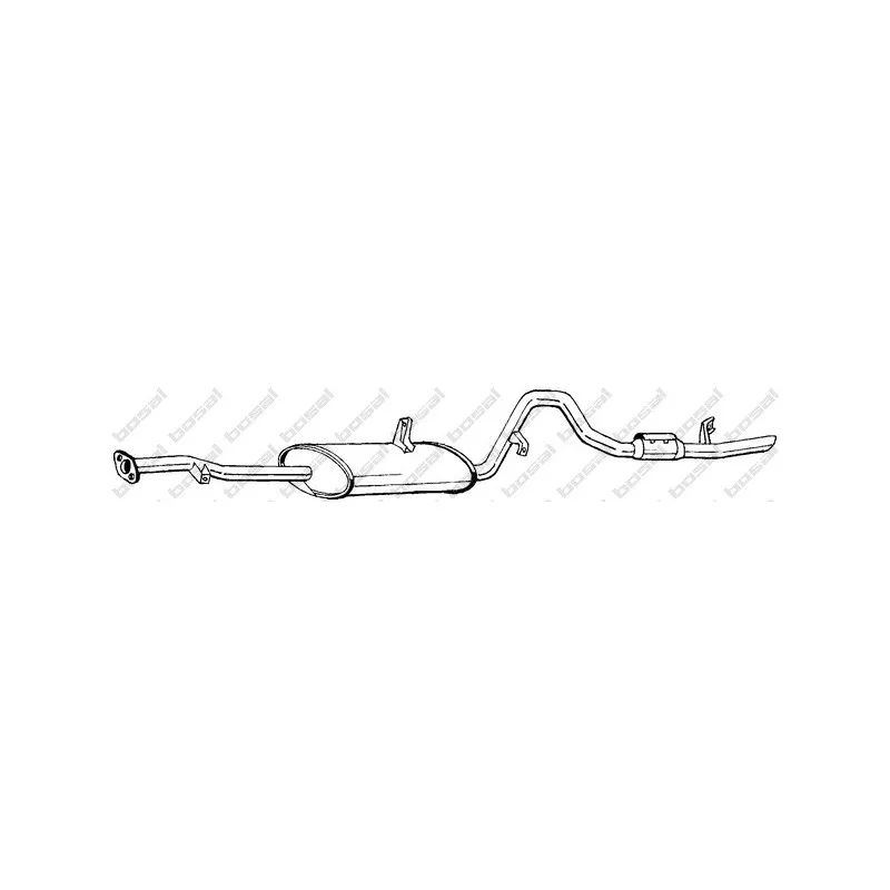 Silencieux arrière BOSAL 289-775