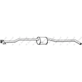Silencieux central BOSAL 289-965