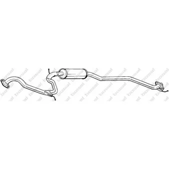 Silencieux central BOSAL 290-011