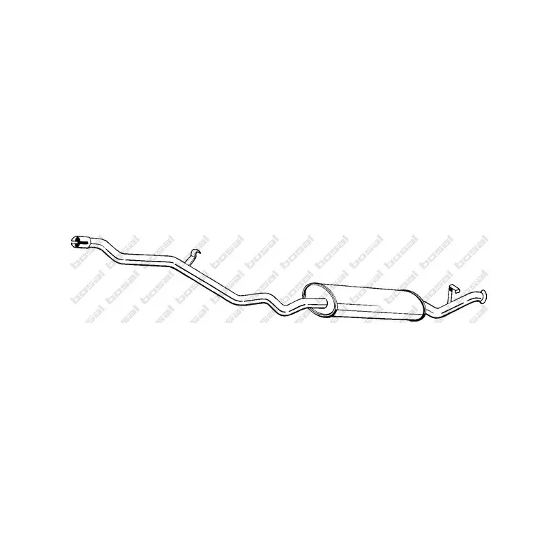 Silencieux arrière BOSAL 290-141