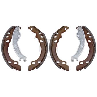 Jeu de mâchoires de frein A.B.S.