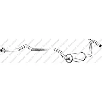Silencieux central BOSAL 290-877