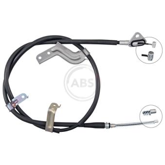 Tirette à câble, frein de stationnement A.B.S.