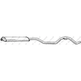 Silencieux central BOSAL 291-003