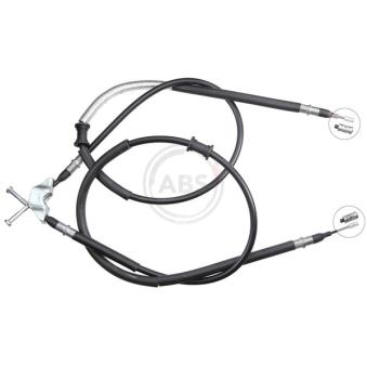 Tirette à câble, frein de stationnement A.B.S.