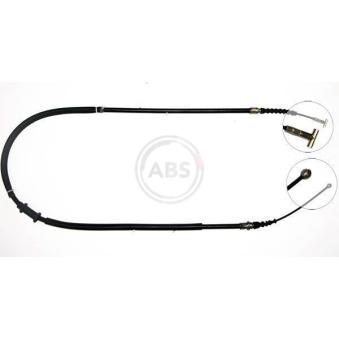 Tirette à câble, frein de stationnement A.B.S.