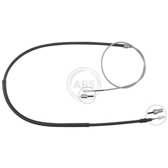 Tirette à câble, frein de stationnement A.B.S. K10122