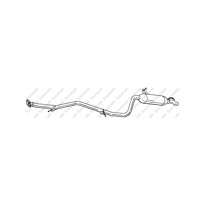 Silencieux arrière BOSAL 291-013