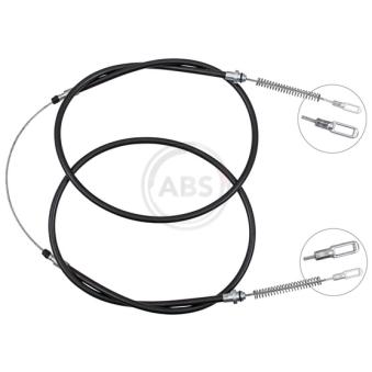 Tirette à câble, frein de stationnement A.B.S. K10263