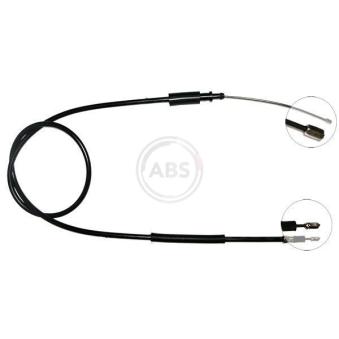 Tirette à câble, frein de stationnement A.B.S.